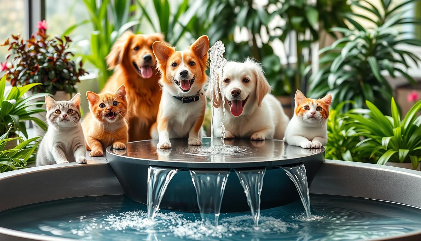 Top-Rated Pet Water Fountains for Happy Pets